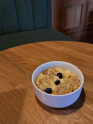 Каша пшеничная на кокосовом молоке