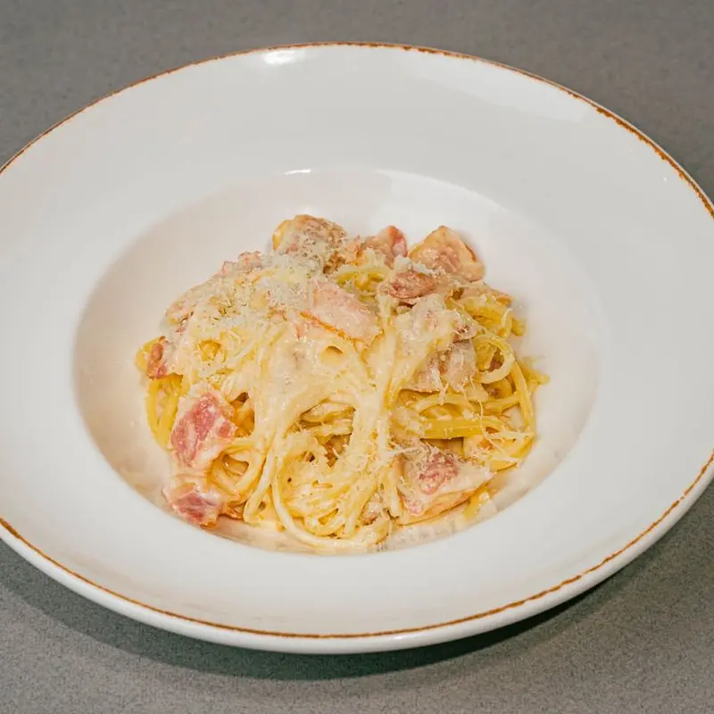 Спагетти карбонара 
