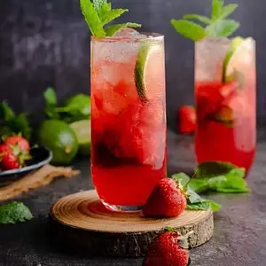 Махито клубничный