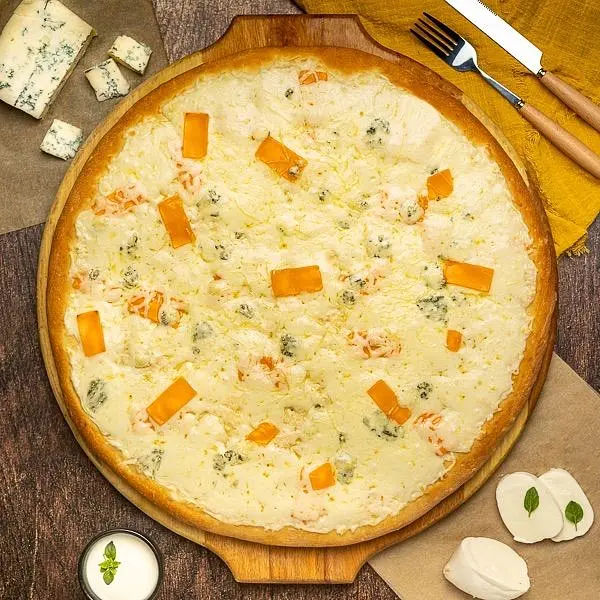 4 сыра  30/40 см тонкое или классическое тесто