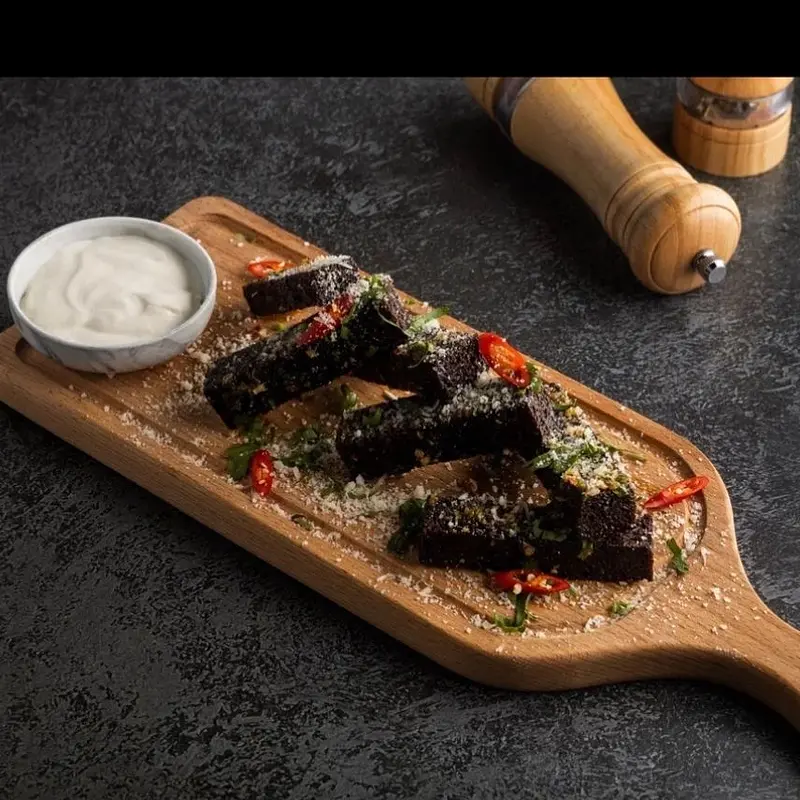 Гренки чесночные