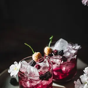 Холодный лимонад смородина с мятой 400/1000 мл