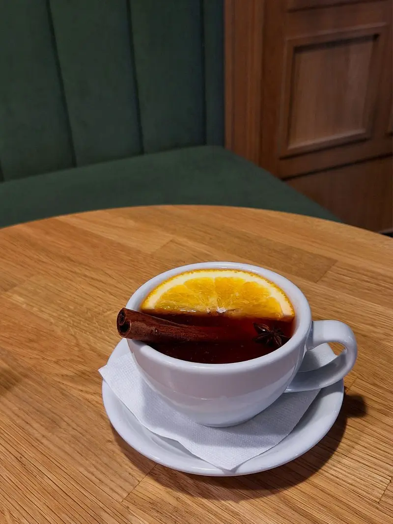 Глинтвейн безалкогольный на вишневом соку