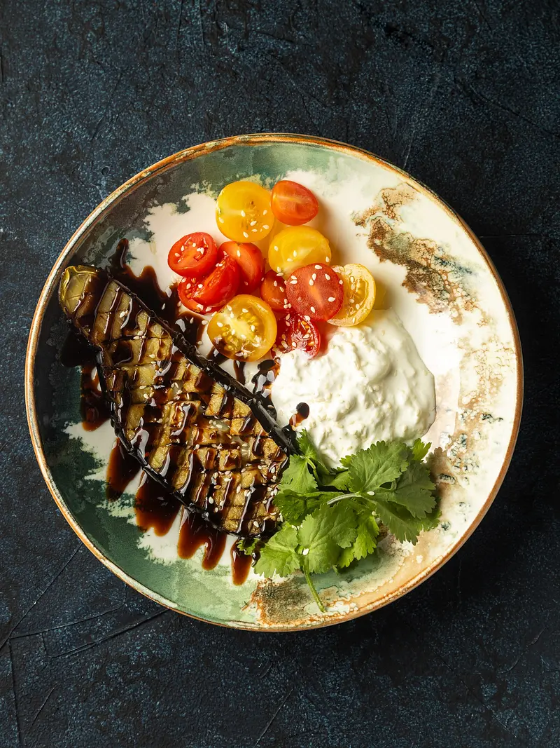 Баклажан печеный 