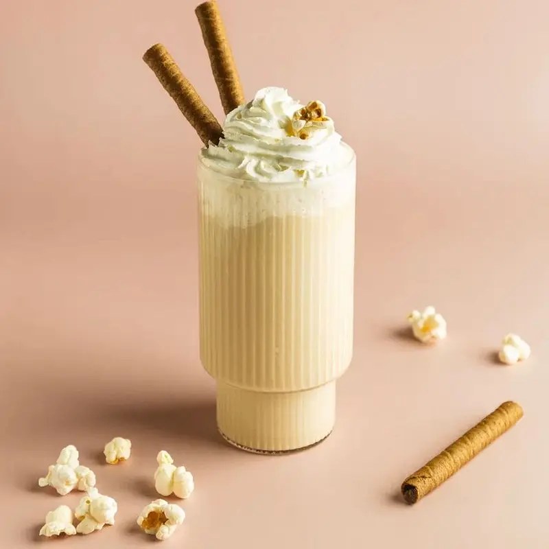 Латте банан с карамелью 400 мл