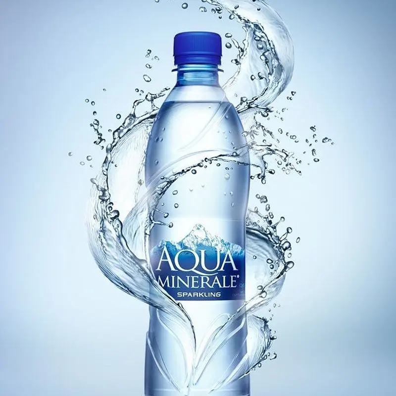 Вода аква минерале без газа/ с газом 0,5 л