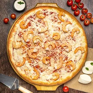 С креветками  30/40 см тонкое или классическое тесто